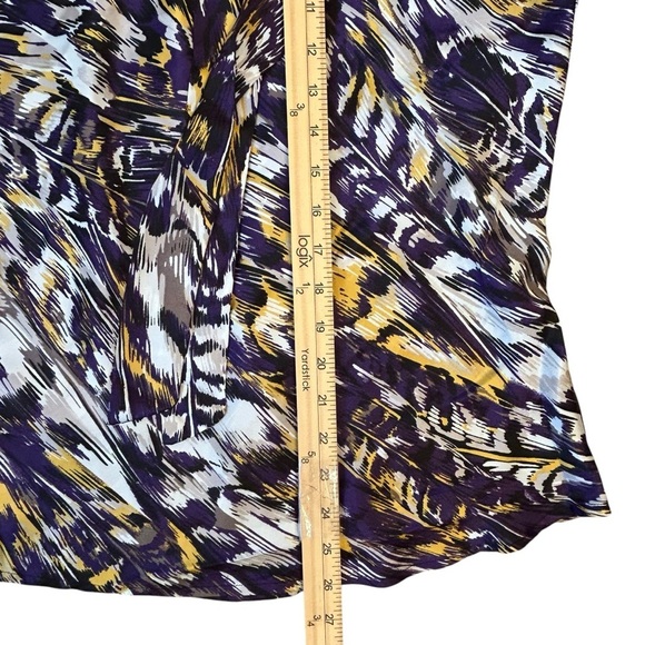 Kasper Women's Multicolor Sleeveless Top Large - Picture 4 of 7